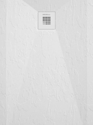 Receveur de douche Ardoise Essence Blanc