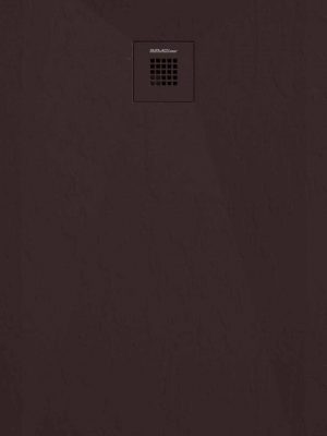 Receveur de douche Ardoise Essence Chocolat
