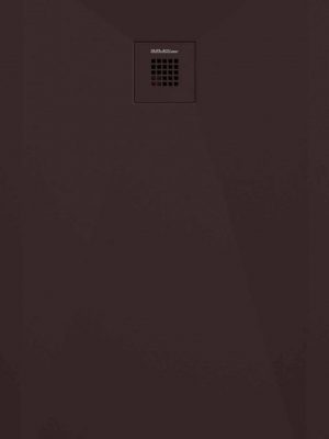 Receveur de douche Lisse Essence Chocolat