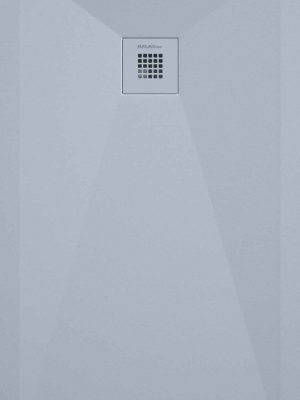 Receveur de douche Lisse Essence Gris