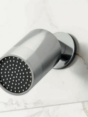 Tête de Douche cylindre Chromé