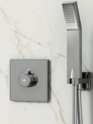 Ensemble Encastré Tiva chrome