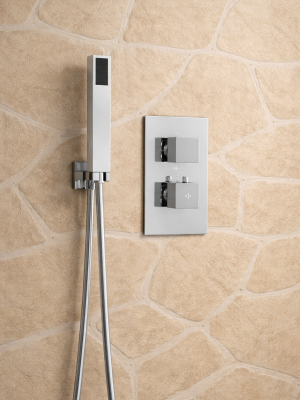 Ensemble Encastré Tempra chrome