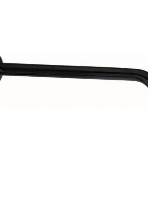 Bras douche mural rond Noir