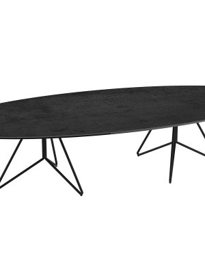 Table basse Oslo ovale céramique