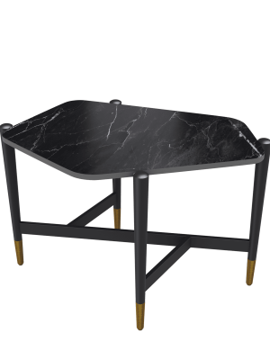 Table basse asymétrique céramique PM
