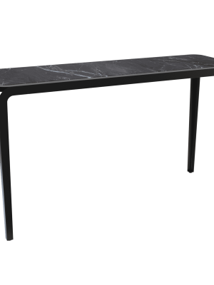 Console Basis marbre noir