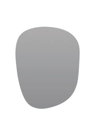 Miroir asymétrique fumé
