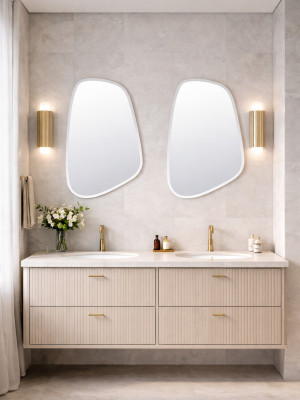 Miroir asymétrique clair