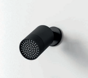 Tête de Douche cylindre Noir