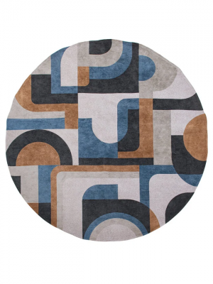 Tapis 70's Rond