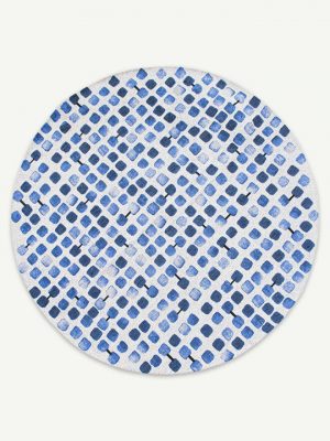 Tapis Carreaux Rond