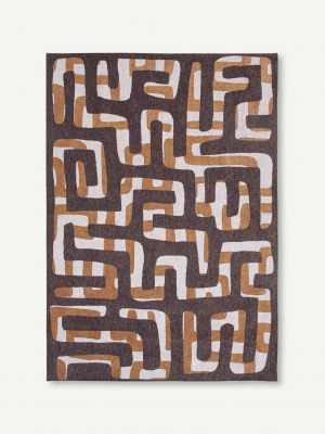 Tapis Labyrinthe Rectangle
