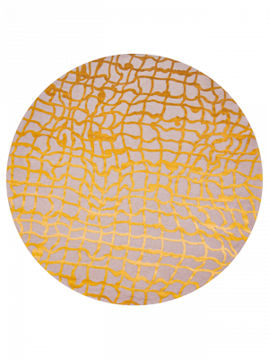 Tapis Distorsion Rond