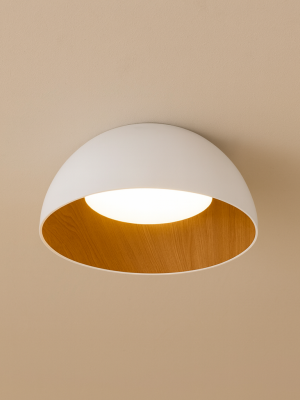 Plafonnier Oméa blanc