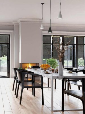Suspension Seren grise