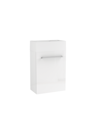Meuble lave-mains Santiago - Blanc Brillant