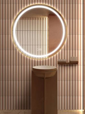Miroir rétro éclairé LED 80 cm - 2