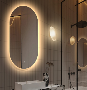 Miroir rétro éclairé LED 50x90 cm - 3