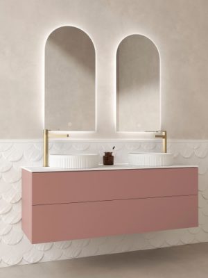 Miroir rétro éclairé LED