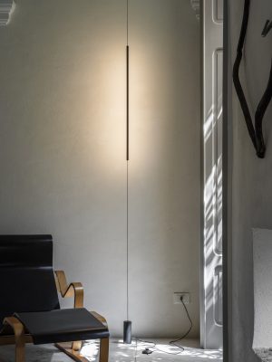 Lampadaire Fino noir