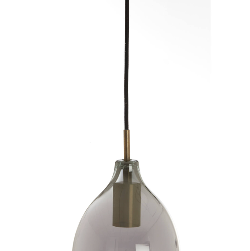MISE EN SCENE SUSP 5 PENDANT VERRE FUME 2