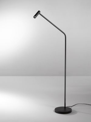 Lampadaire liseuse Asel noir