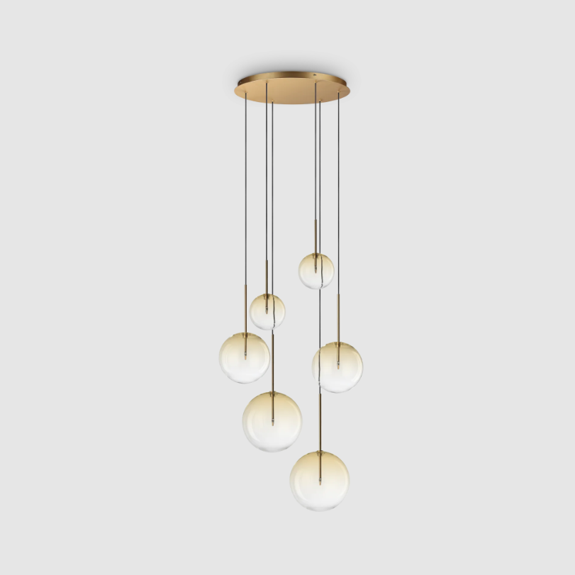 LUSTRE BUBBLE AMBRE 858€