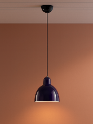 Suspension Akau bleu cobalt