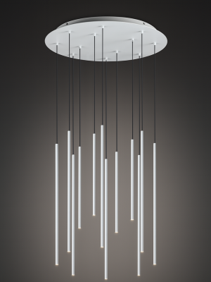 Suspension Fino12 blanche