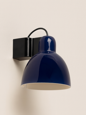 Applique Akau bleu cobalt