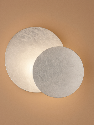 Applique éclipse argent