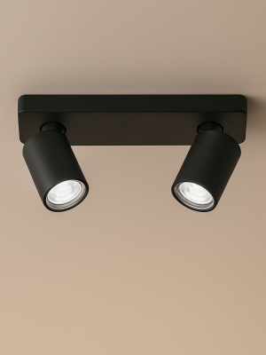 Plafonnier Ora 2 noir