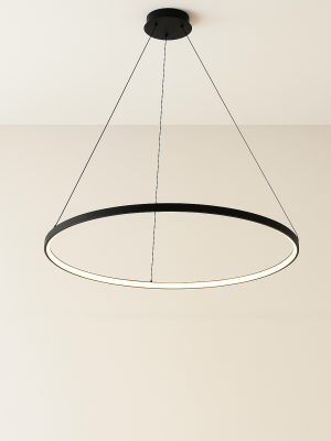 Suspension Cyra laiton noir