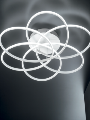 Plafonnier Luménia blanc