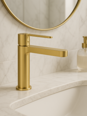 Mitigeur Naé Or brossé