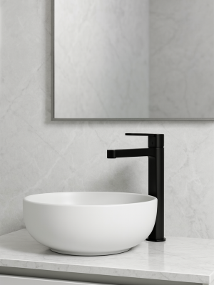 Mitigeur Naé Haut Noir mat