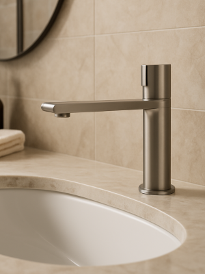 Mitigeur Arao Nickel brossé