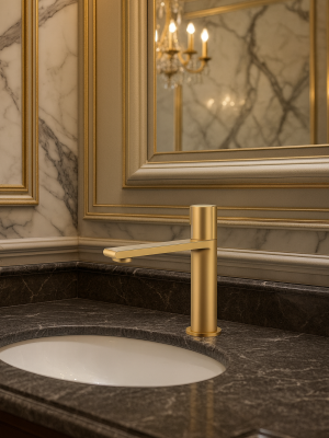 Mitigeur Arao Or brossé