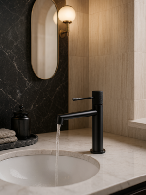 Mitigeur Akar Noir mat