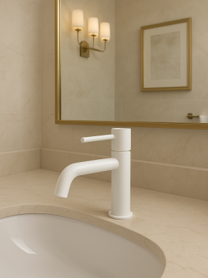 Mitigeur 1930 Blanc mat