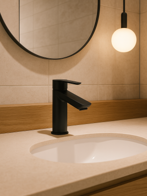 Mitigeur Denver Noir mat