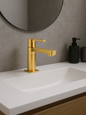 Mitigeur Nova Or brossé