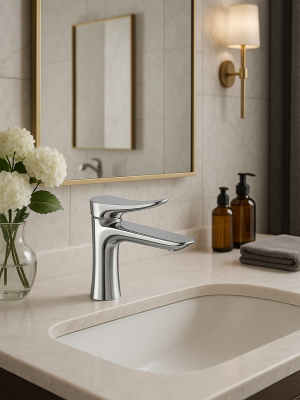 Mitigeur Lydia Chrome