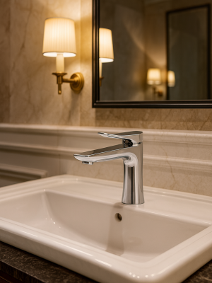 Mitigeur Lydia Nickel brossé