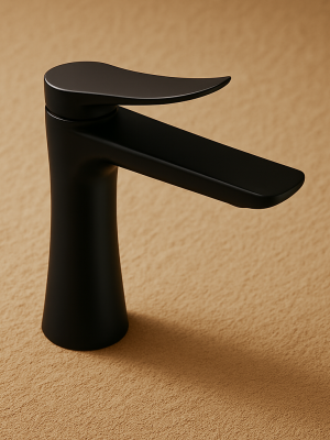 Mitigeur Lydia Noir satiné