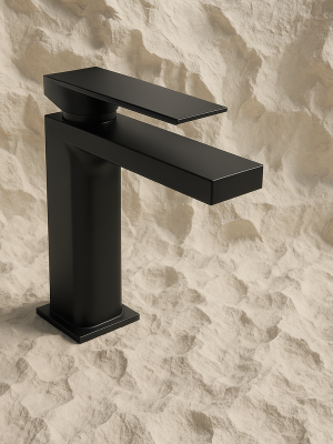 Mitigeur Lola Noir satiné