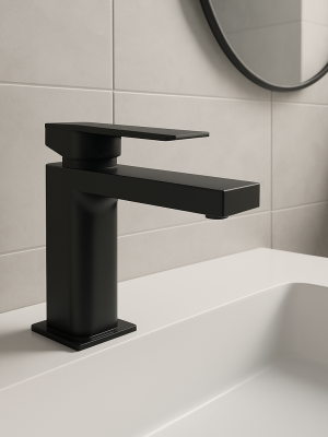 Mitigeur Lola Noir satiné