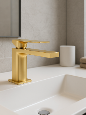 Mitigeur Lola Or brossé