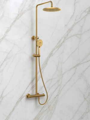 Colonne de Douche Aqua Or brossé